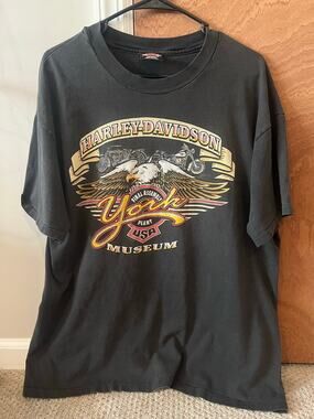 Vintage 1996 Harley Davidson Museum T-Shirt
